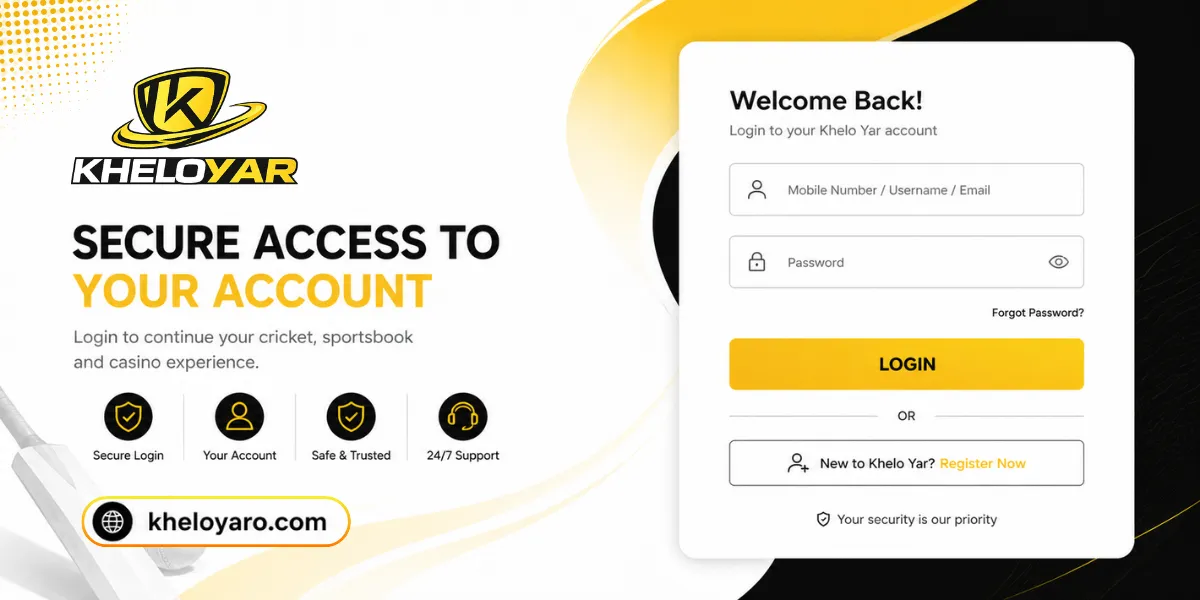 Khelo Yar Login Banner