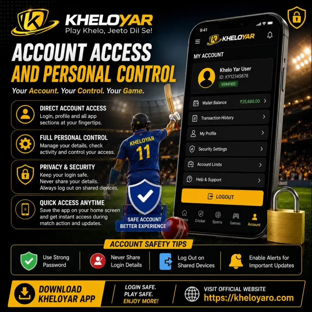 Account Access and Personal Control