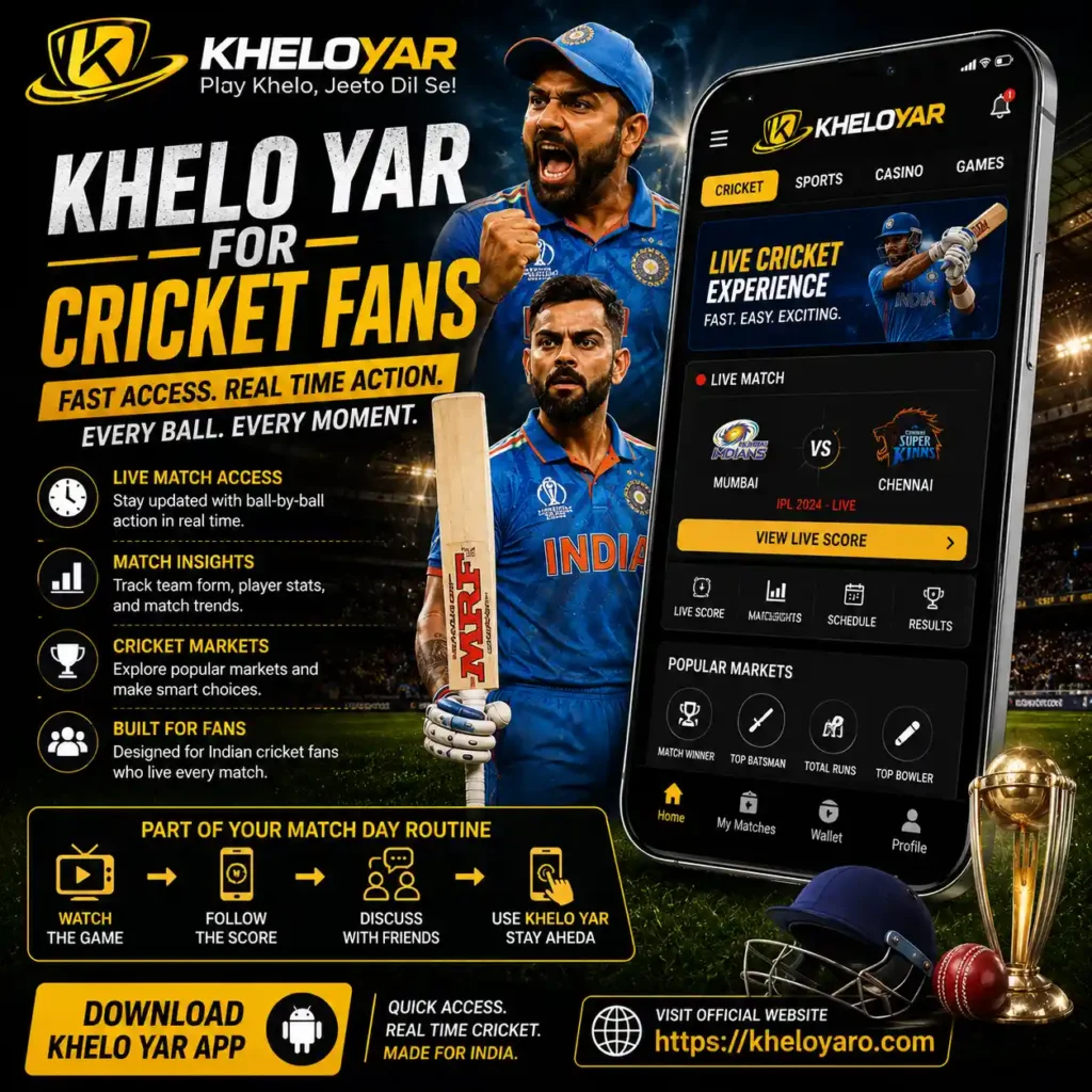Khelo Yar for Cricket Fans