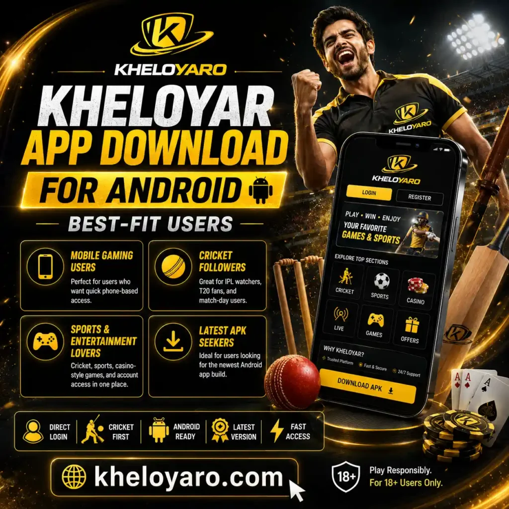 Kheloyar App Download For Android Best-Fit Users