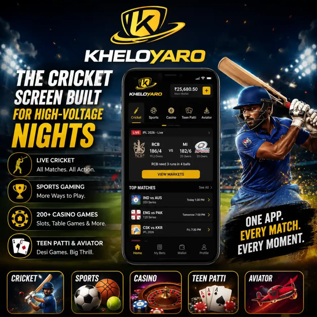 The Cricket Screen Built for High-Voltage Nights