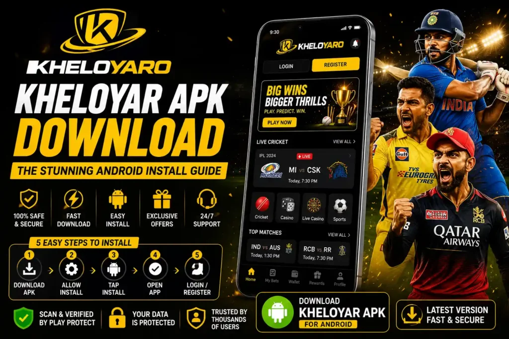 KheloYar APK Download The Stunning Android Install Guide