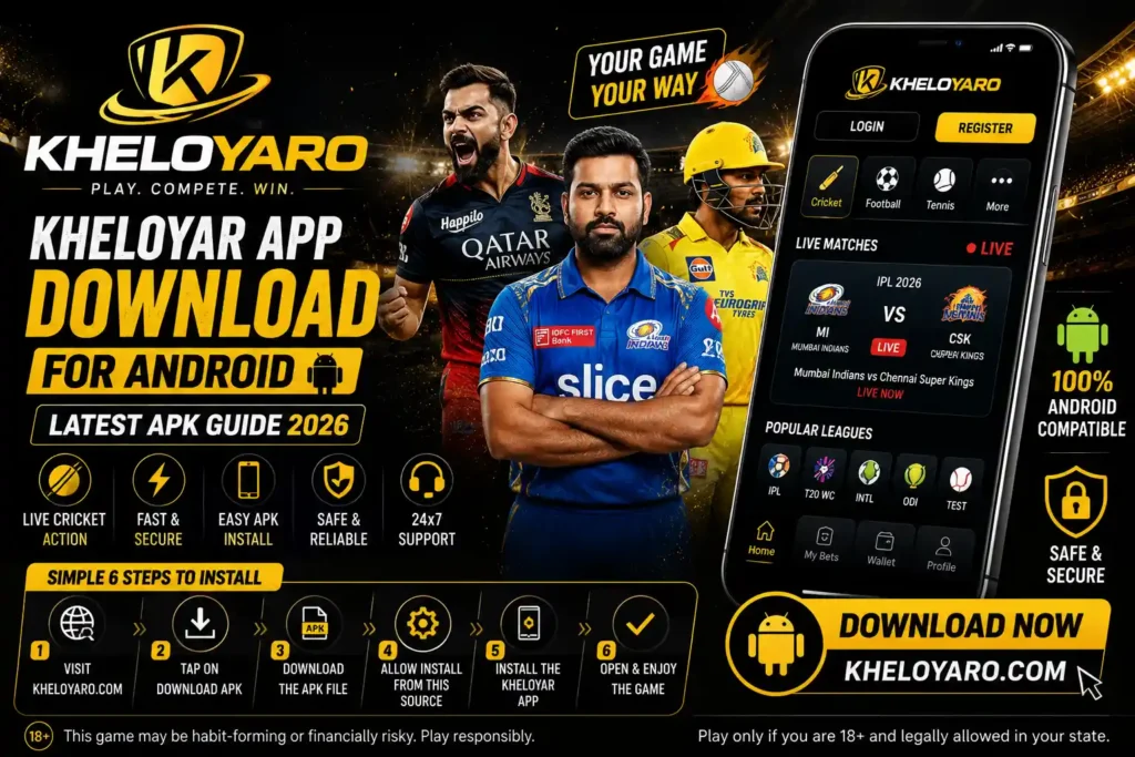 KheloYar App Download for Android Latest APK Guide 2026