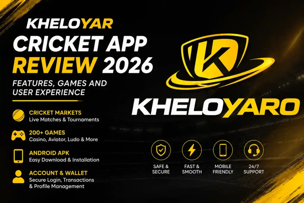 KheloYar Cricket App Review 2026 Features, Games and User Experience
